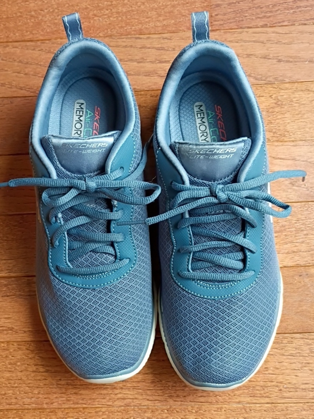 Skechers Lite-Weight  Memory Foam Sneakers Slate Women's
